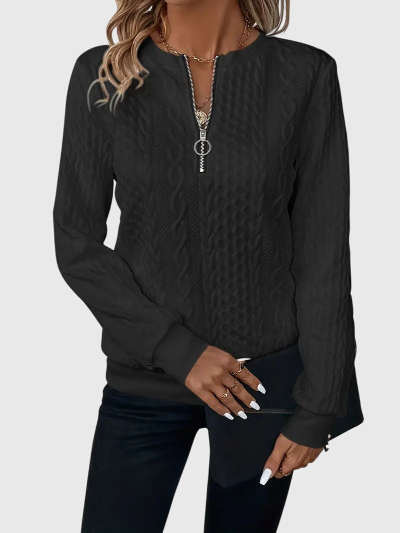 Nora™ | Elevate your style with the sophisticated textile zipper for unmatched comfort