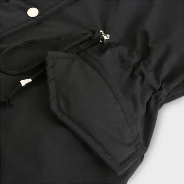 Celine™ | Elegant winter jacket with fur trim for unmatched comfort and style