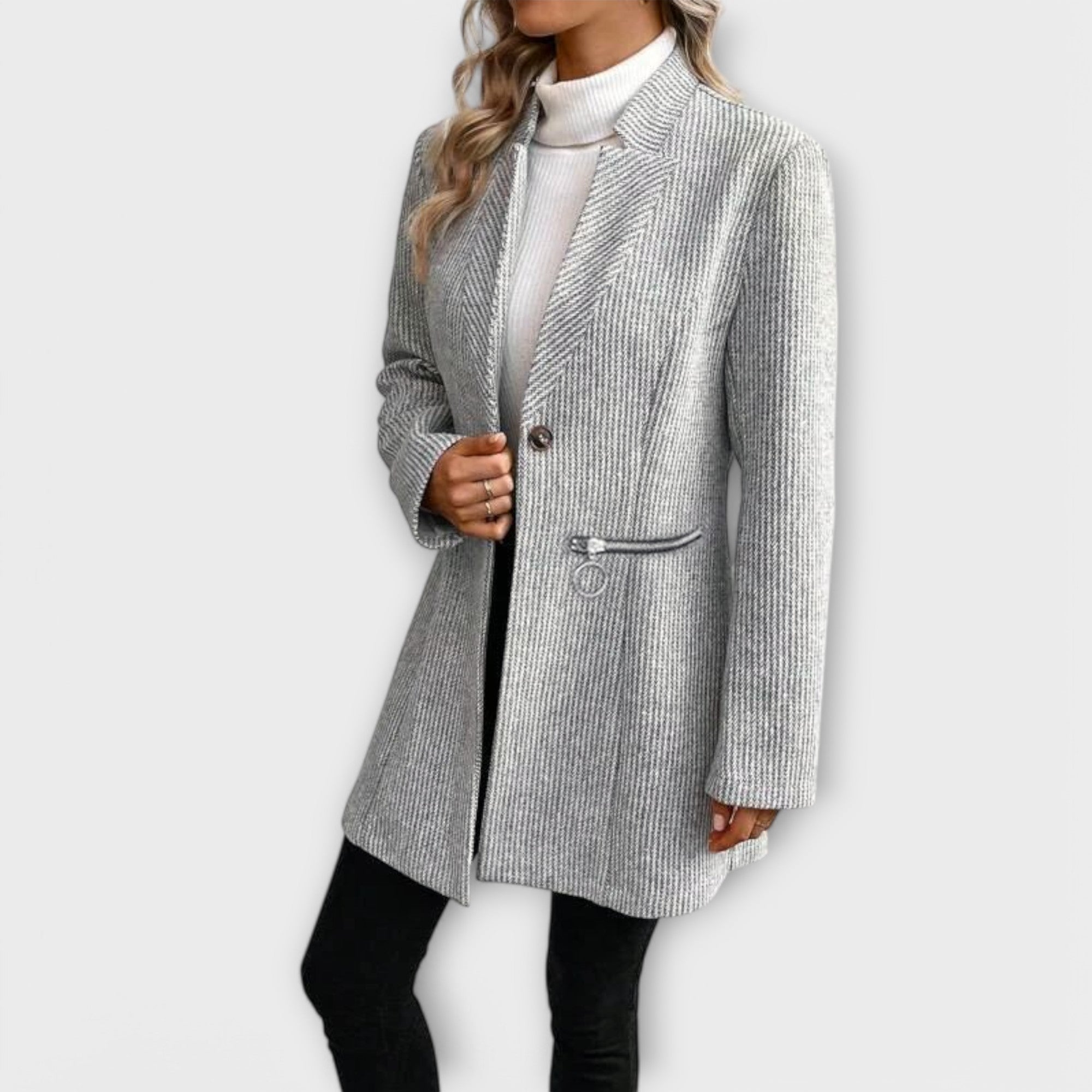 Sienna™ | Elegant Tailored Blazer Coat Perfect for Any Occasion
