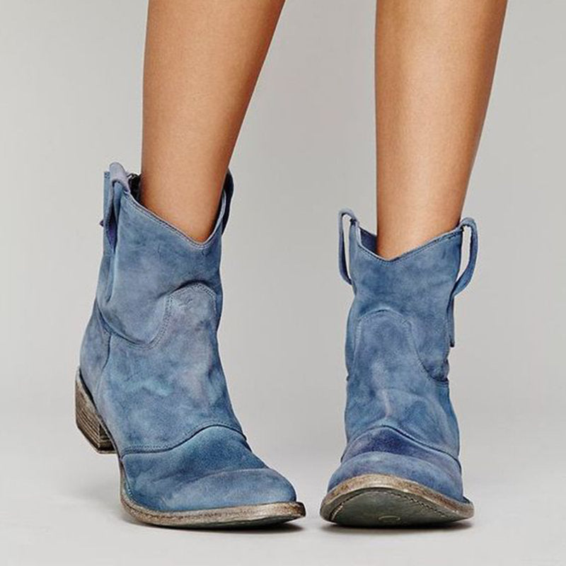 Elegant Carlotta – Timeless Leather Ankle Boots for Every Occasion
