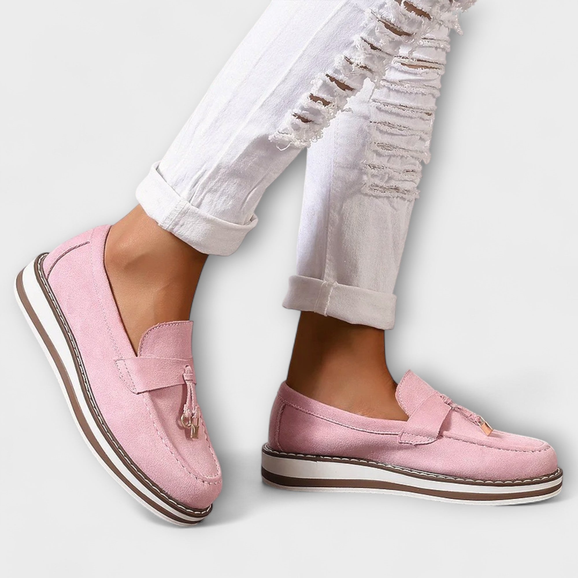 Halo – Stylish Casual Loafers with Elegant Round Toe Design