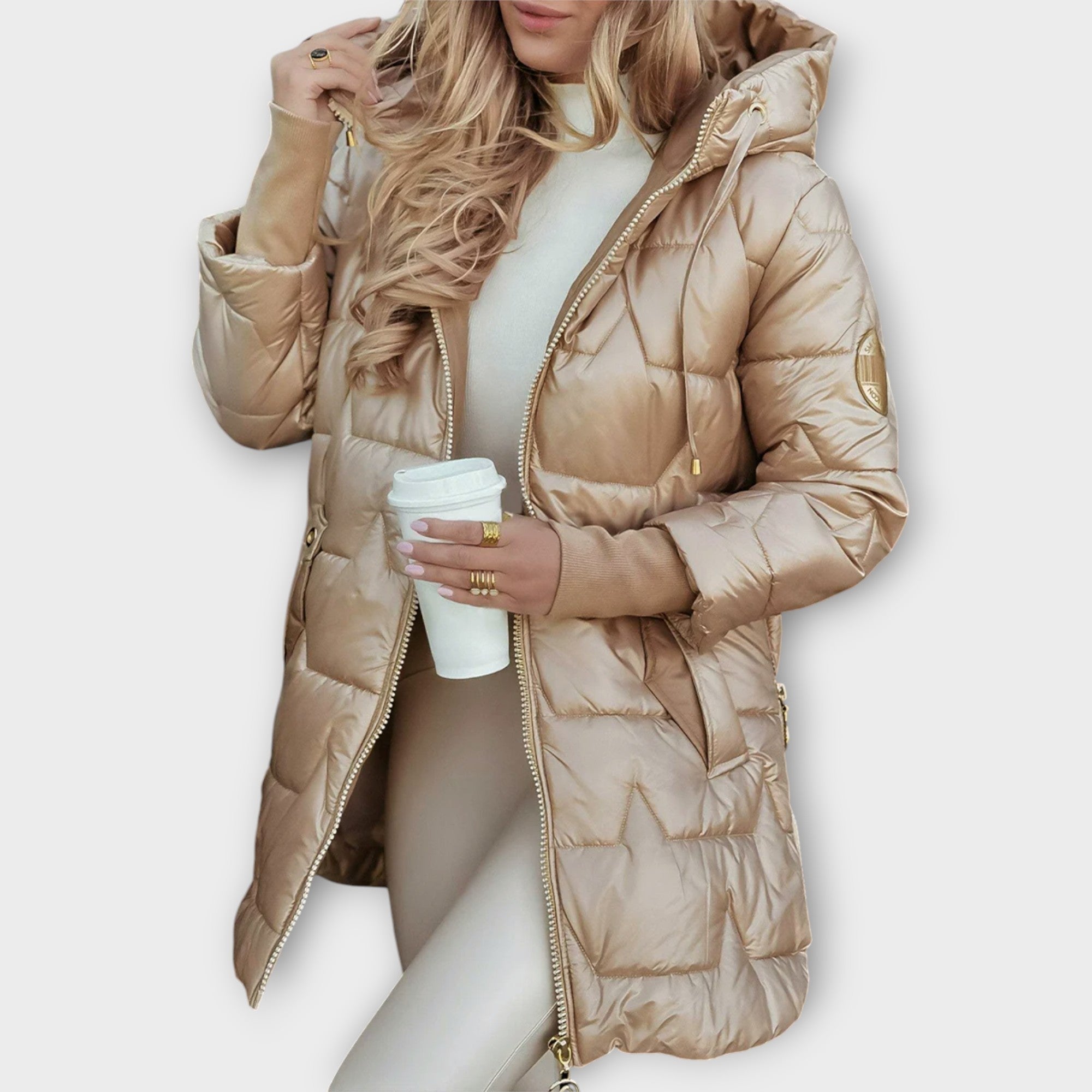 Jenny™ | Elegant Feather Down Coat for a Warm Style and Unmatched Comfort