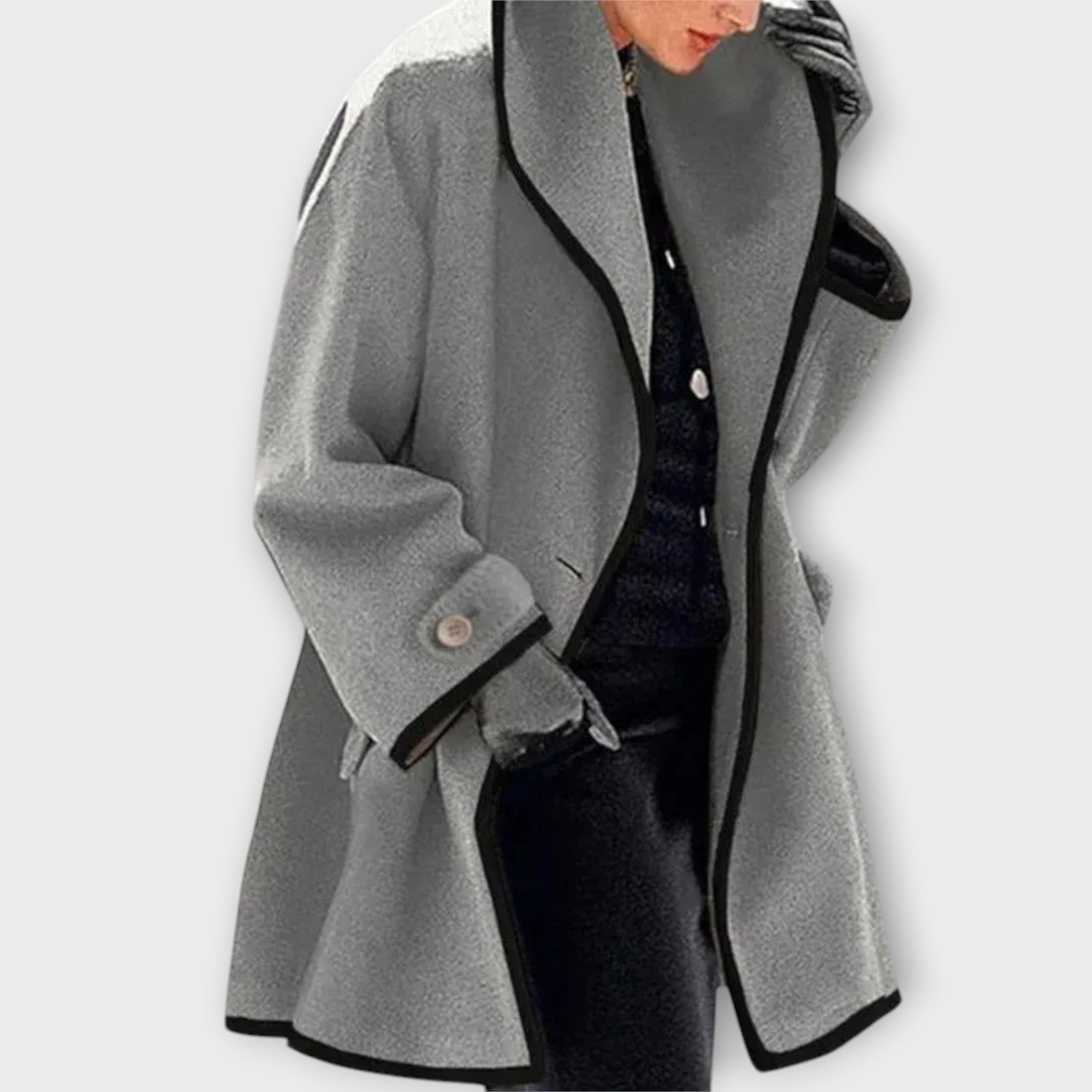 Melissa™ | Elegant Elder Trench Coat for a Sophisticated Look