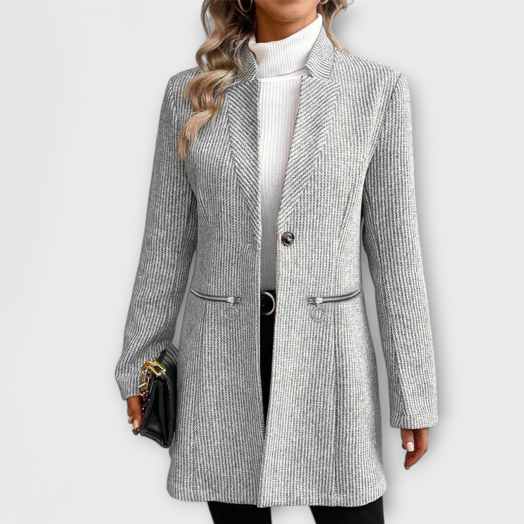 Sienna™ | Elegant Tailored Blazer Coat Perfect for Any Occasion