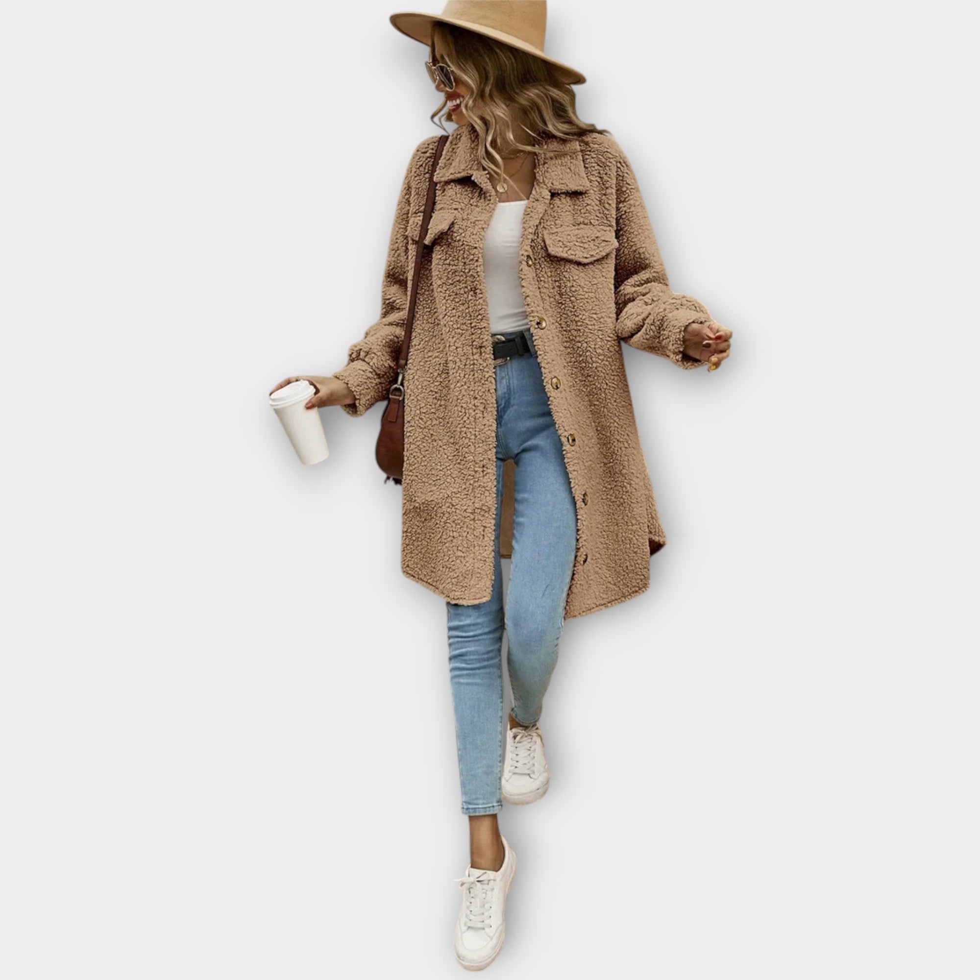 Julia™ | Ultra-soft luxurious plush jacket for ultimate comfort