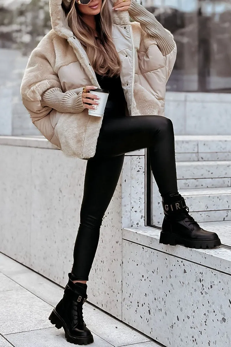 Riley™ - Stylish Modern and Luxurious Hooded Bomber Jacket for an Elegant Look
