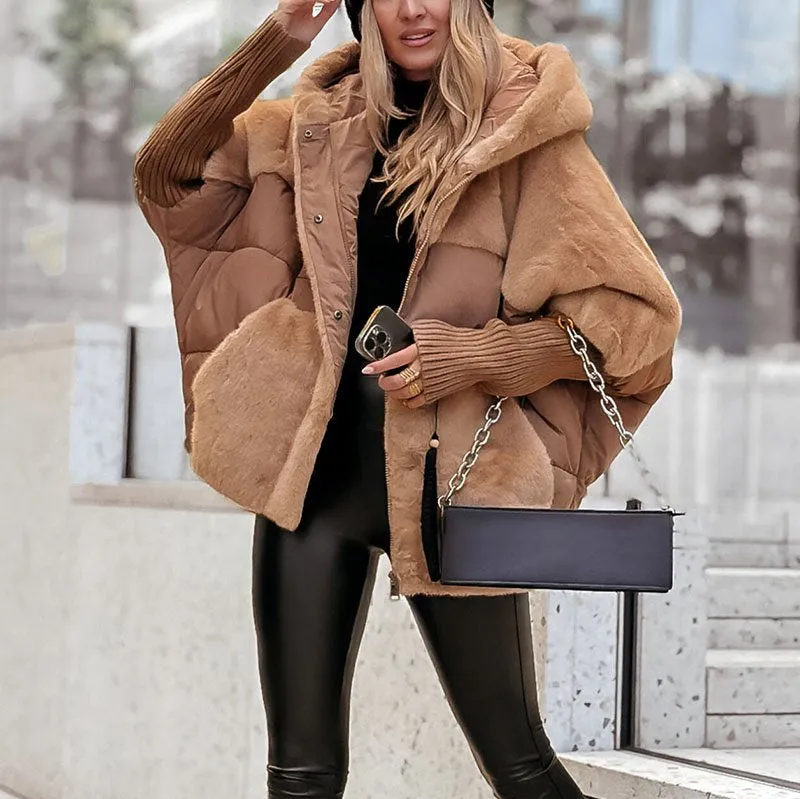 Riley™ - Stylish Modern and Luxurious Hooded Bomber Jacket for an Elegant Look