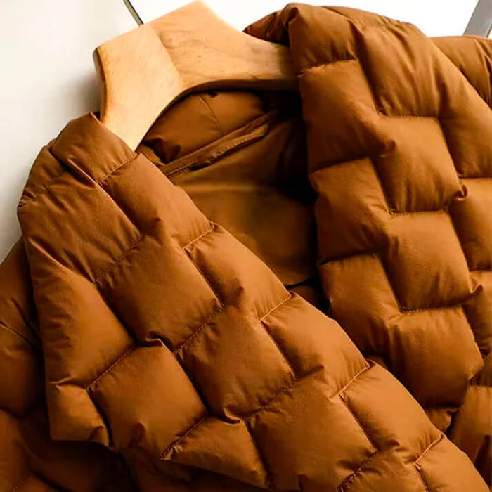 Avery™ - Stylish Quilted Down Coat for a Fashionable and Elegant Look