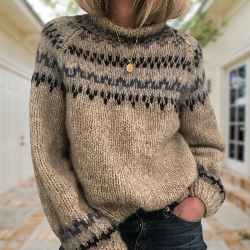 Layla™ - Ultra Comfortable and Cozy Knit Sweater for All-Day Warmth and Relaxation