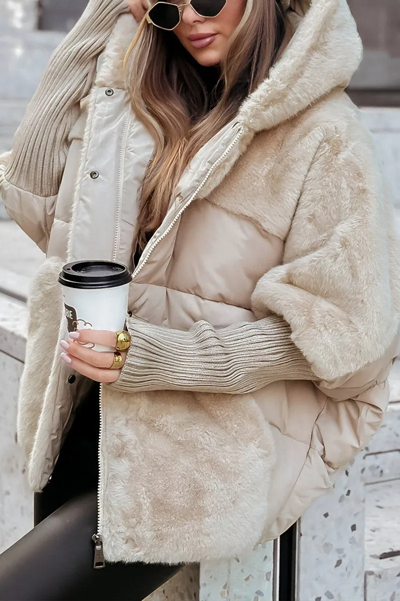 Riley™ - Stylish Modern and Luxurious Hooded Bomber Jacket for an Elegant Look