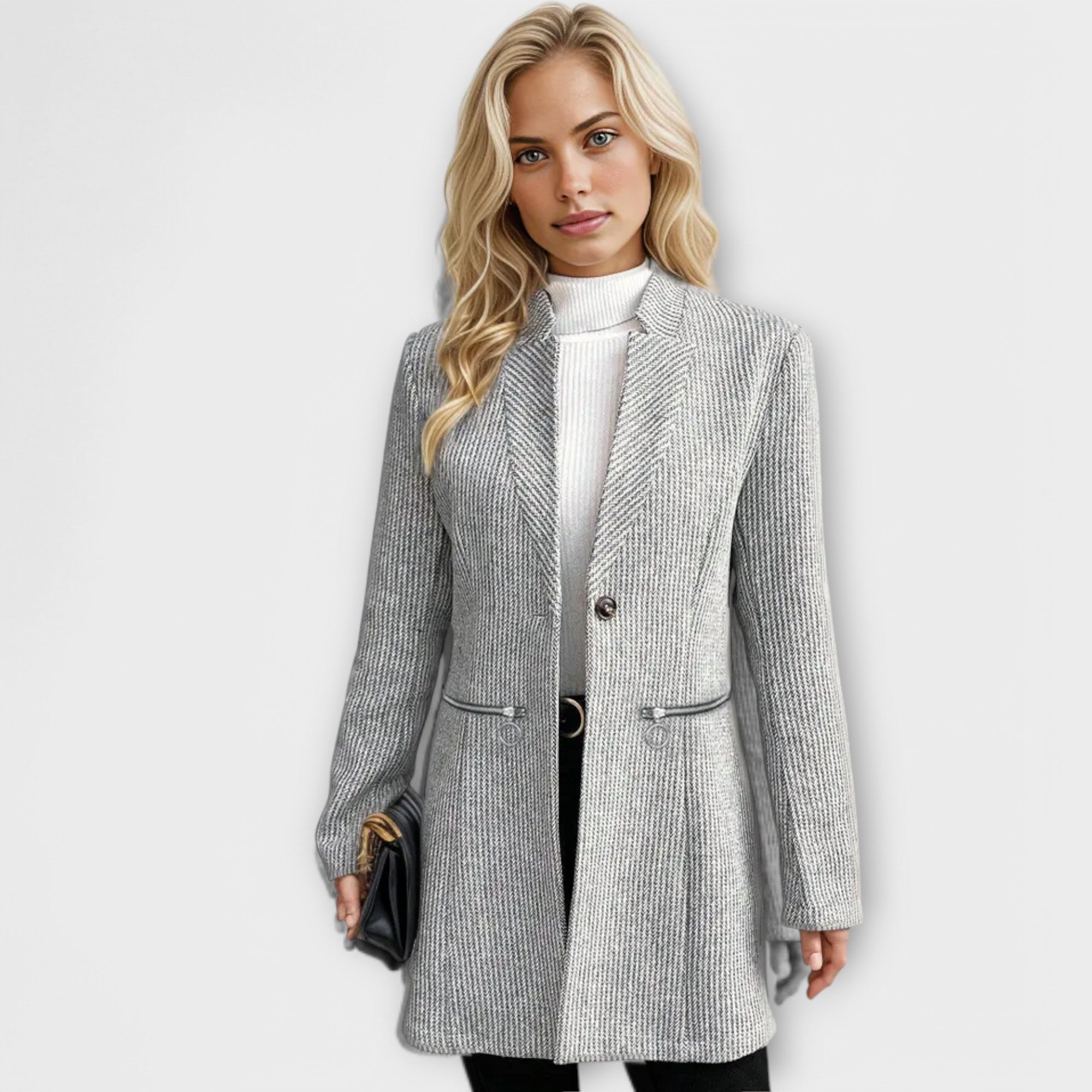 Sienna™ | Elegant Tailored Blazer Coat Perfect for Any Occasion