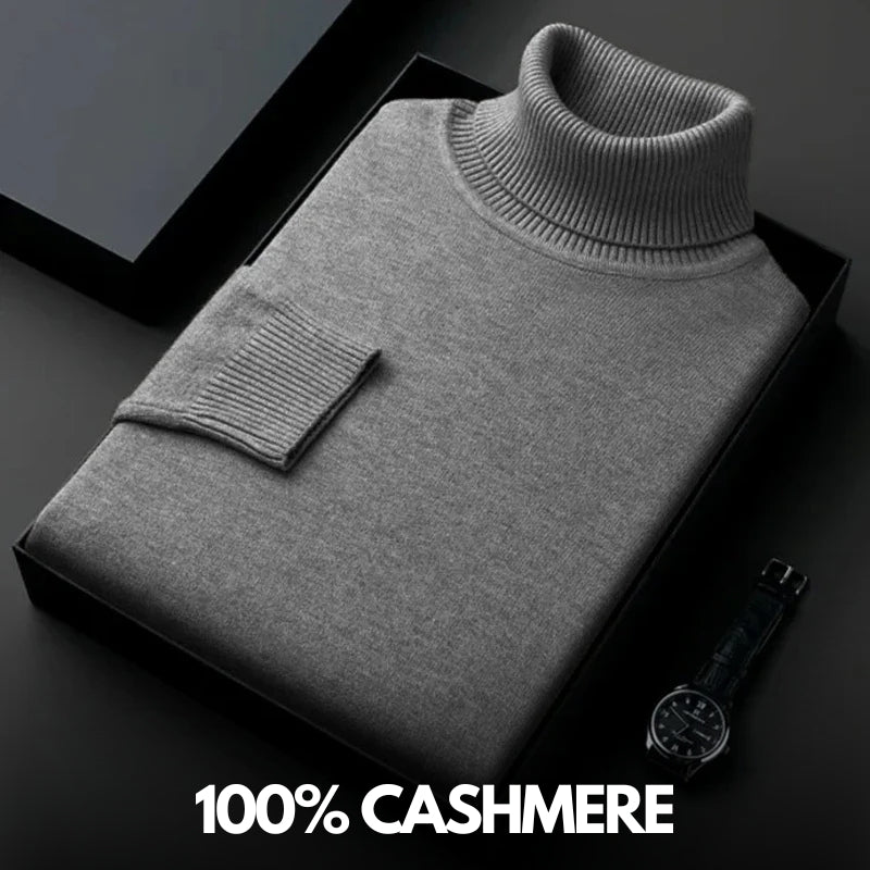 Luxury finely woven cashmere sweater by Franco for unmatched comfort