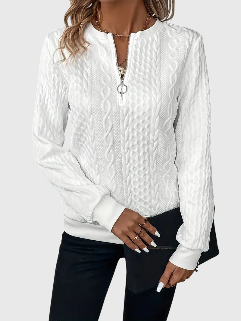 Nora™ | Elevate your style with the sophisticated textile zipper for unmatched comfort
