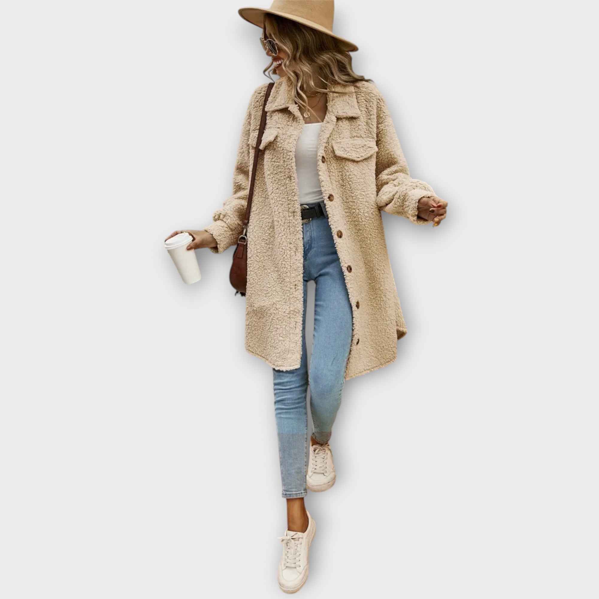 Julia™ | Ultra-soft luxurious plush jacket for ultimate comfort