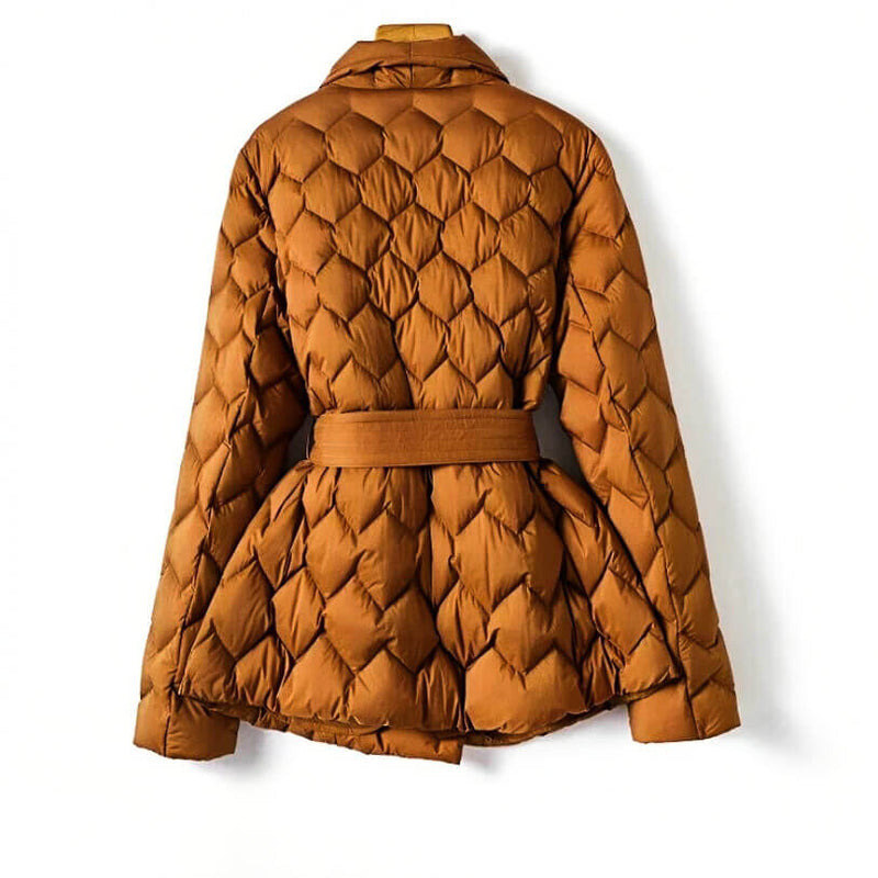 Avery™ - Stylish Quilted Down Coat for a Fashionable and Elegant Look