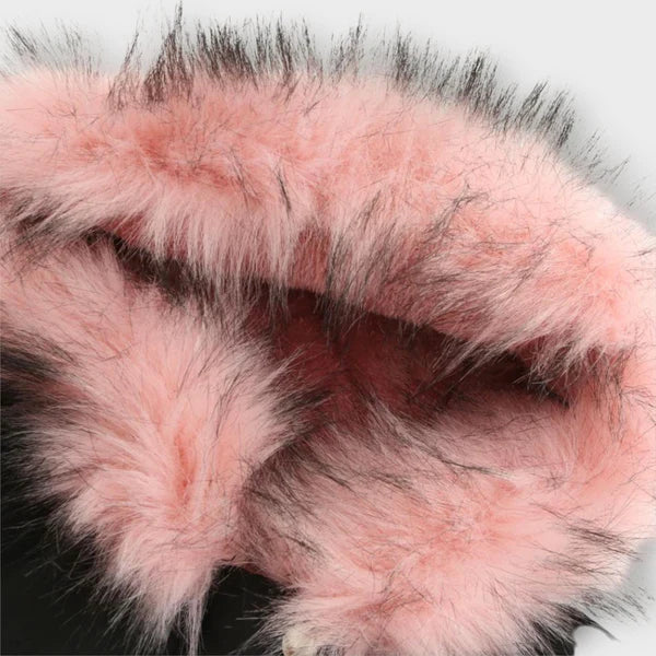 Celine™ | Elegant winter jacket with fur trim for unmatched comfort and style