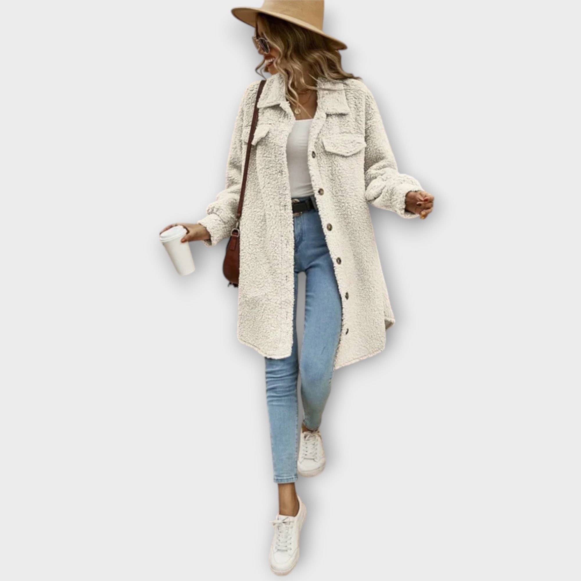 Julia™ | Ultra-soft luxurious plush jacket for ultimate comfort