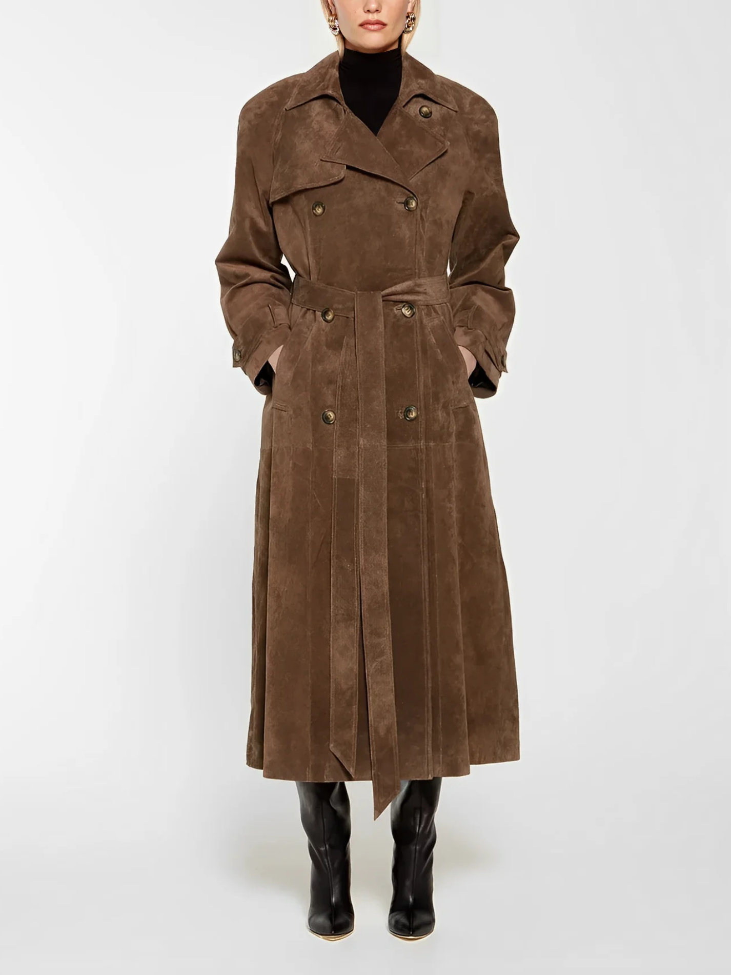 Isabella | Exclusive Limited Edition Double-Breasted Trench Coat for Timeless Elegance