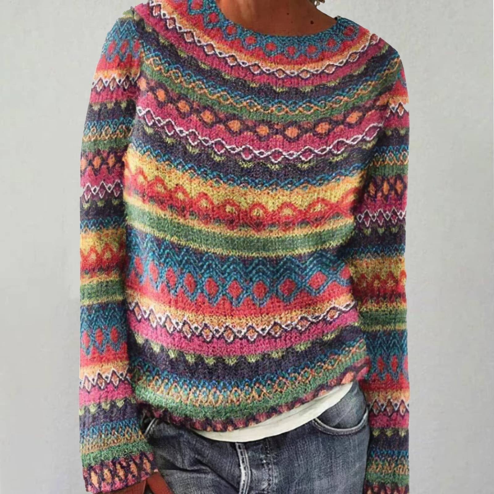 Emma™ - Ultra Comfortable Retro Sweatshirt for Unmatched Style
