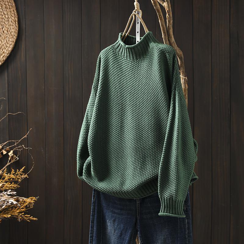 Women's Lightweight Knit Sweater with Relaxed Fit