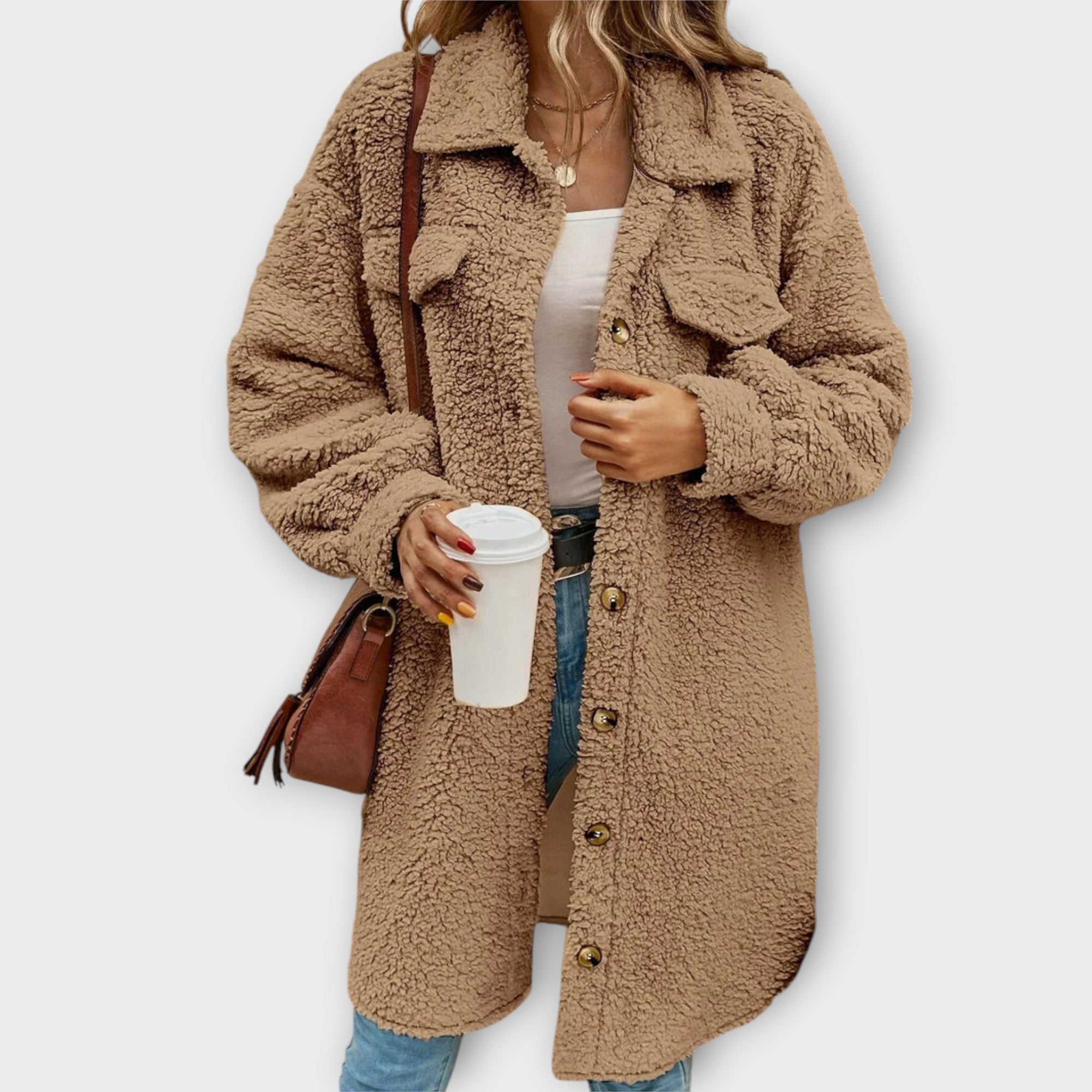 Julia™ | Ultra-soft luxurious plush jacket for ultimate comfort