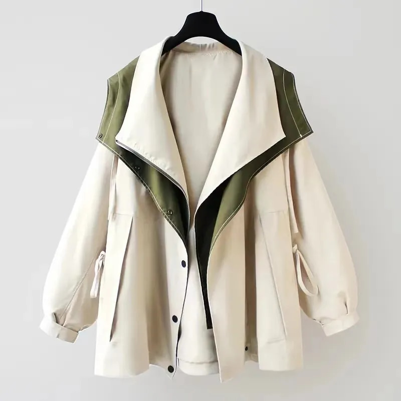 Scarlett™ - Modern Waterproof Trench Coat for Stylish Protection and Elegant Appearance