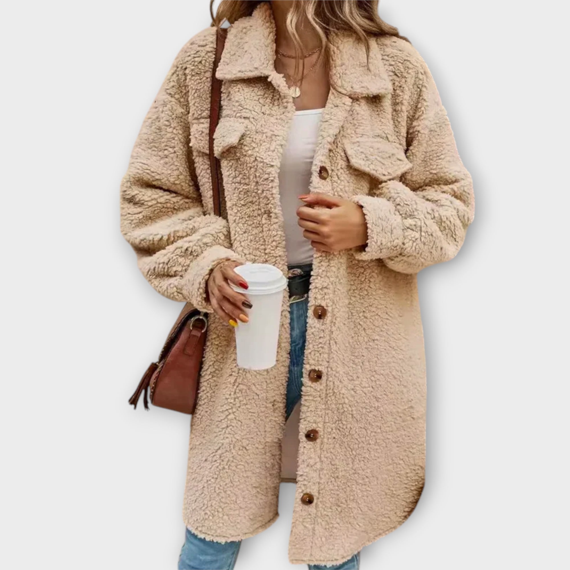 Julia™ | Ultra-soft luxurious plush jacket for ultimate comfort