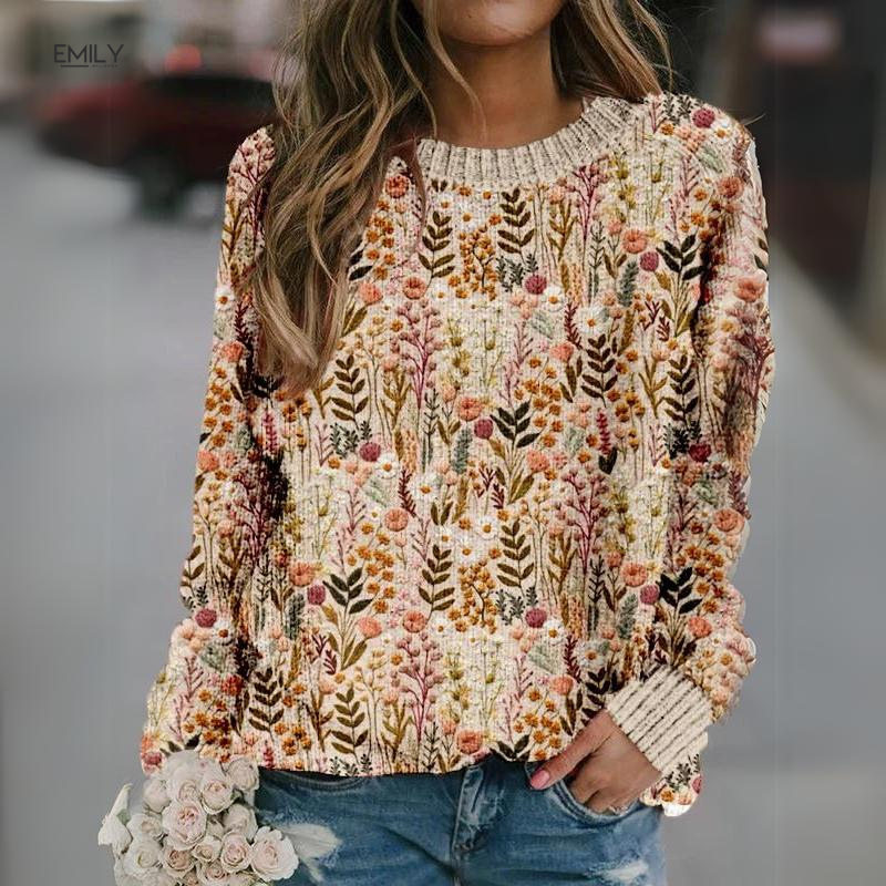 Jena - Elegant and Comfortable Sweater Made from High-Quality Loose-Fit Material