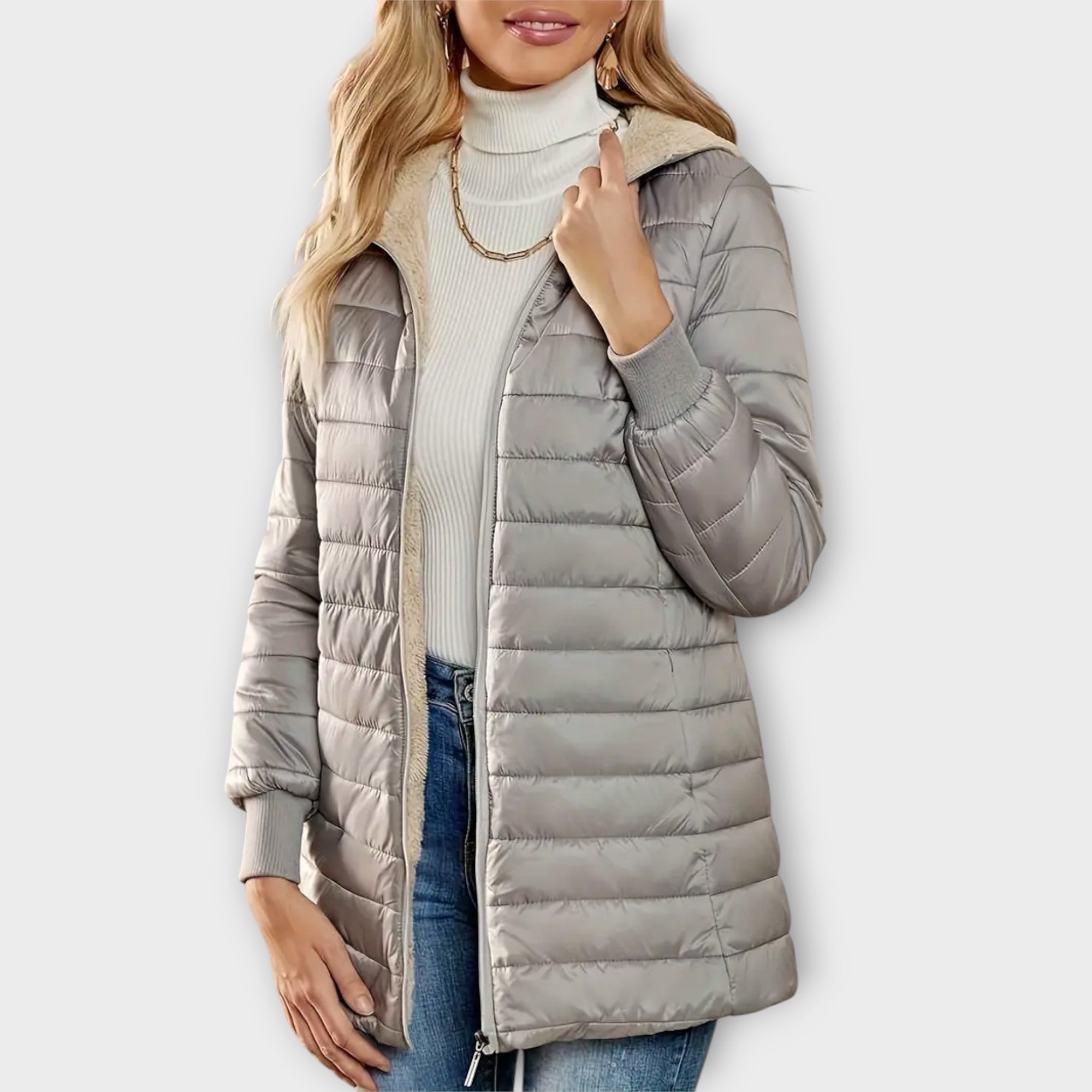Anita™ | Elegant and Comfortable Puffer Jacket for an Unmatched Style