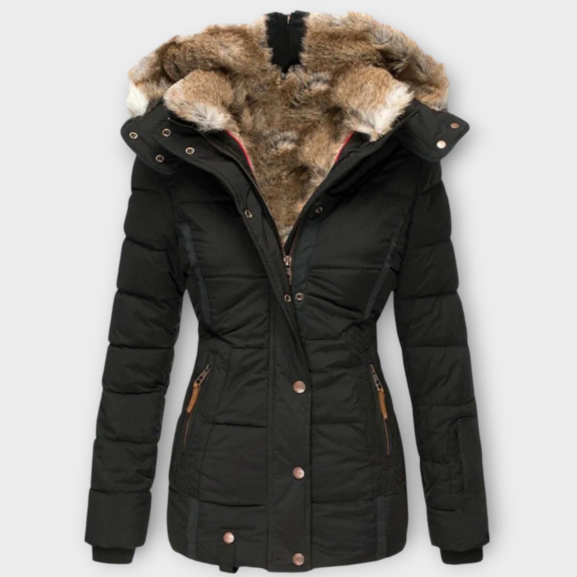 Aurora™ | Elegant Warm Fur Winter Coat for a Sophisticated Look