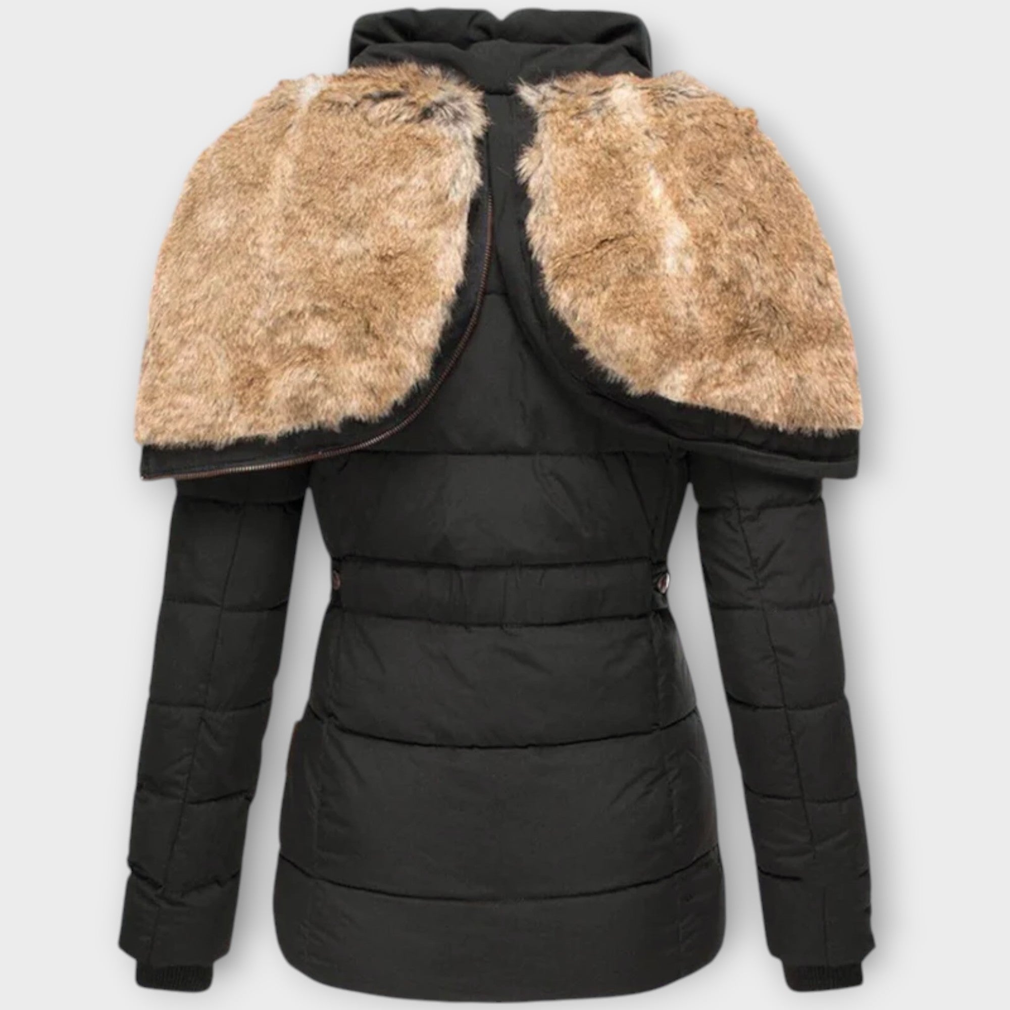 Aurora™ | Elegant Warm Fur Winter Coat for a Sophisticated Look