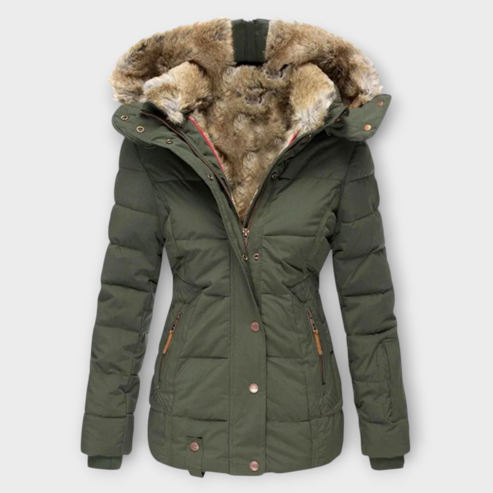 Aurora™ | Elegant Warm Fur Winter Coat for a Sophisticated Look