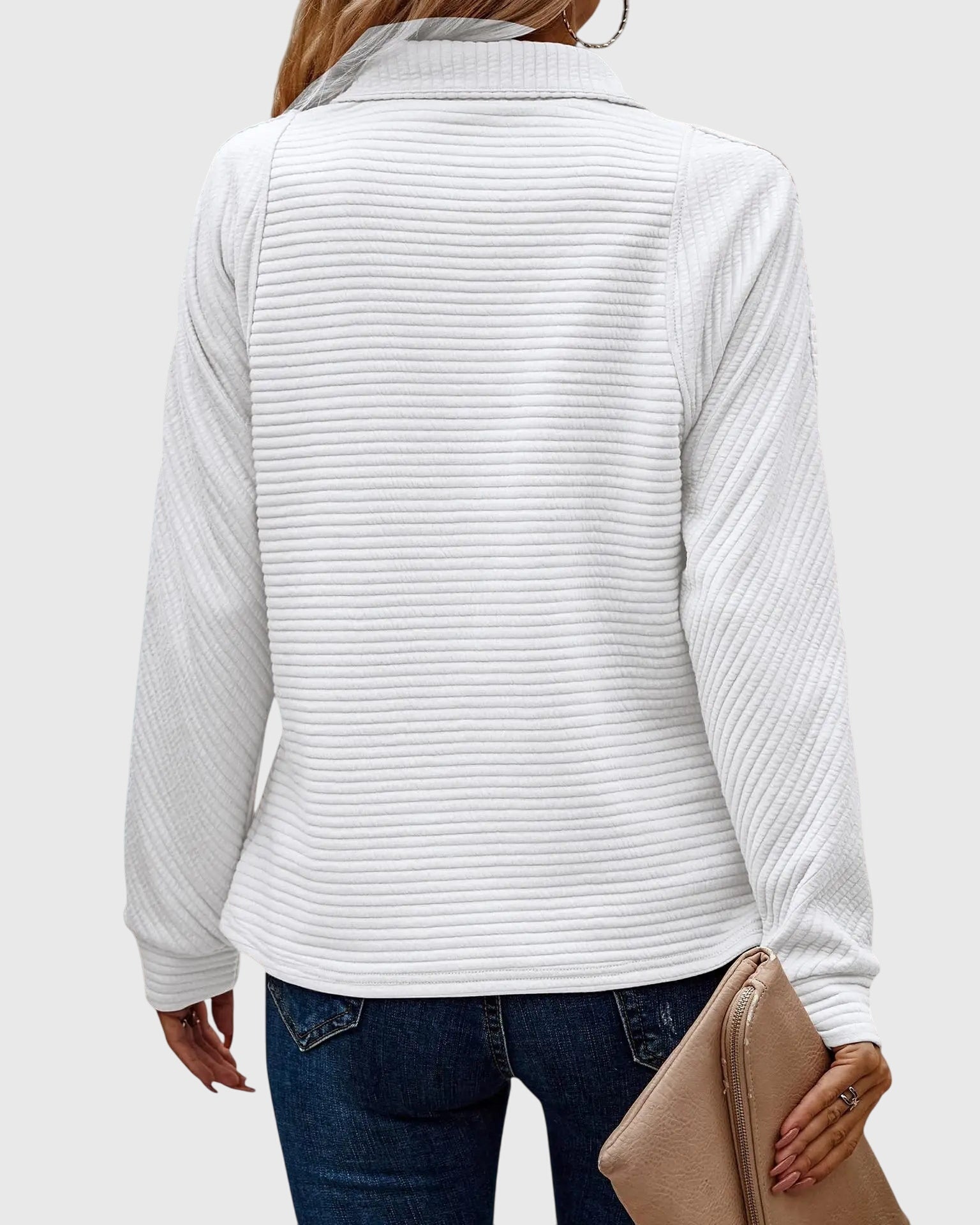 Abigail™ Chic Women's Knit Jacket with Stylish Zipper – Effortless Elegance for Any Occasion