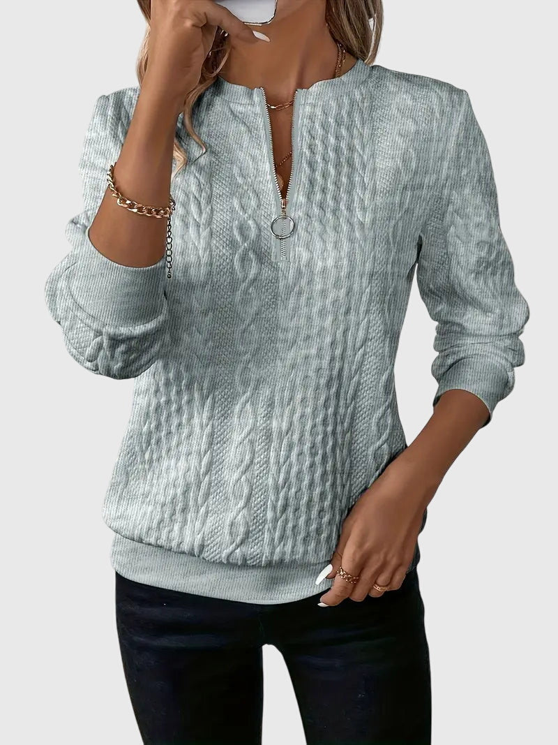Nora™ | Elevate your style with the sophisticated textile zipper for unmatched comfort