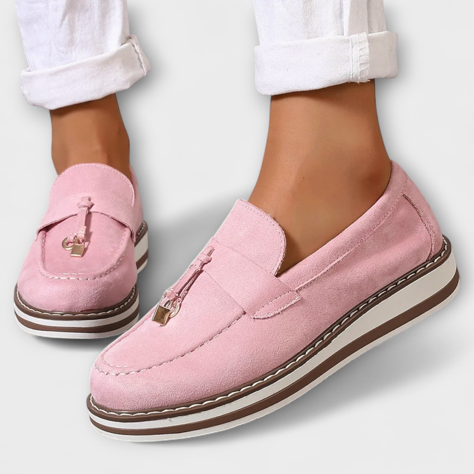 Halo – Stylish Casual Loafers with Elegant Round Toe Design
