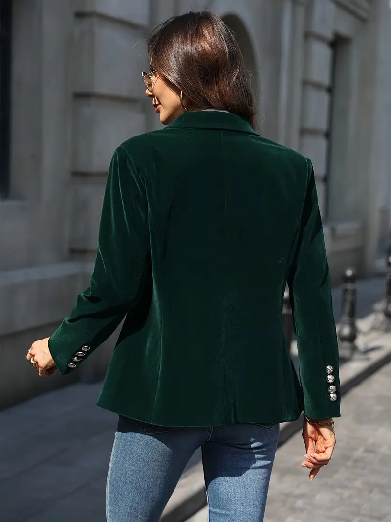 Savannah™ - Premium Velvet Blazer for a Stylish and Elegant Look