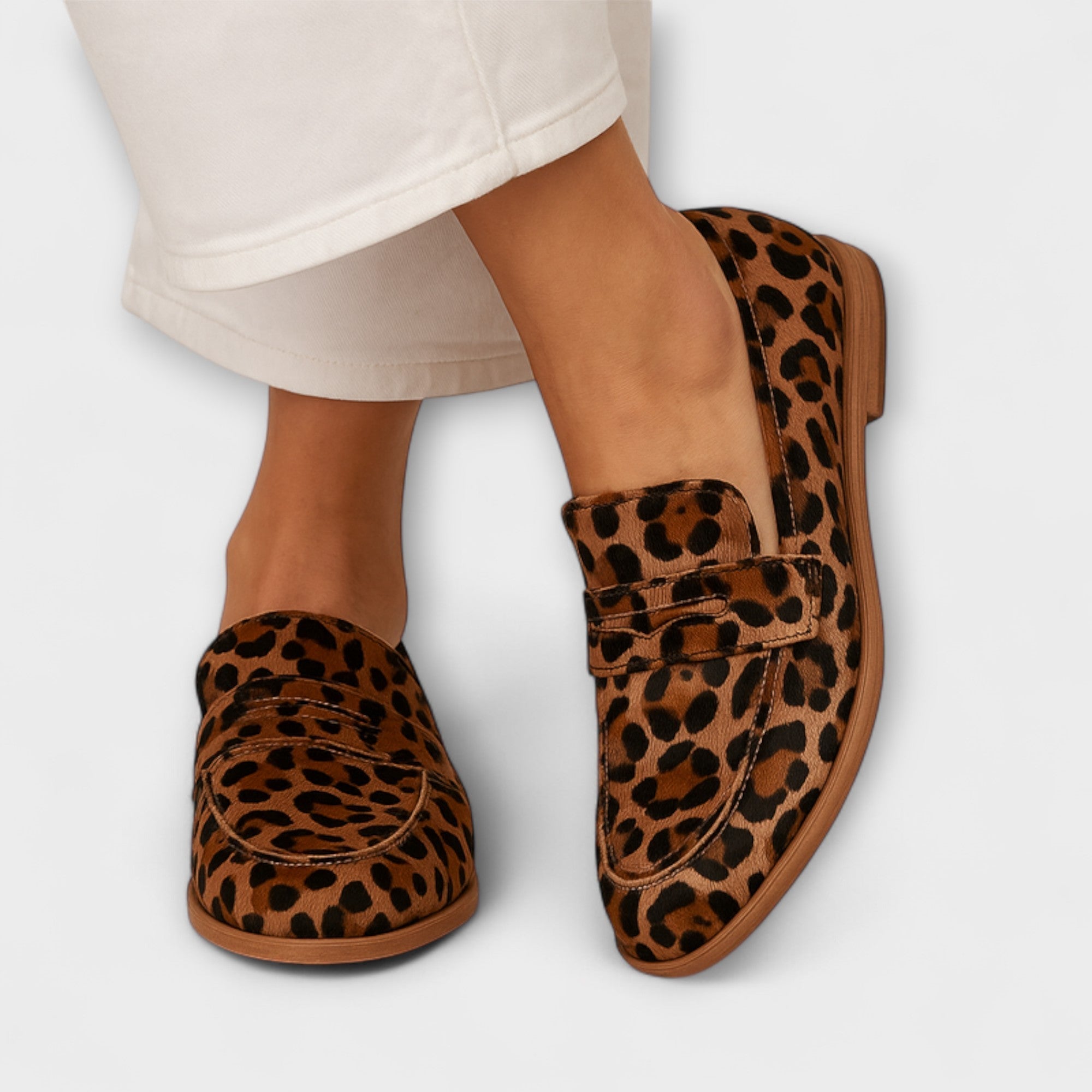 Elaine - Comfortable and Elegant Soft Fabric Loafers for Daily Use
