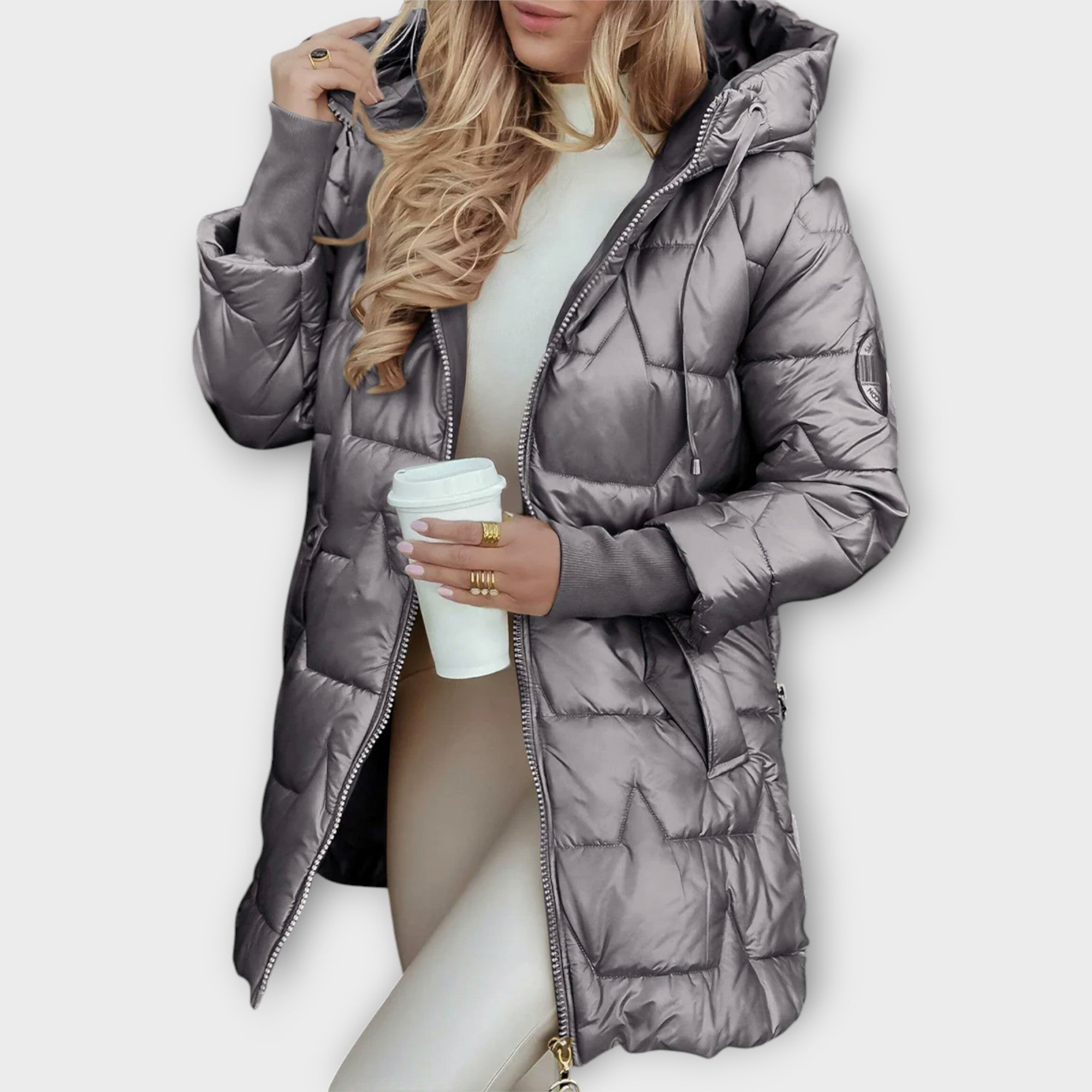 Jenny™ | Elegant Feather Down Coat for a Warm Style and Unmatched Comfort