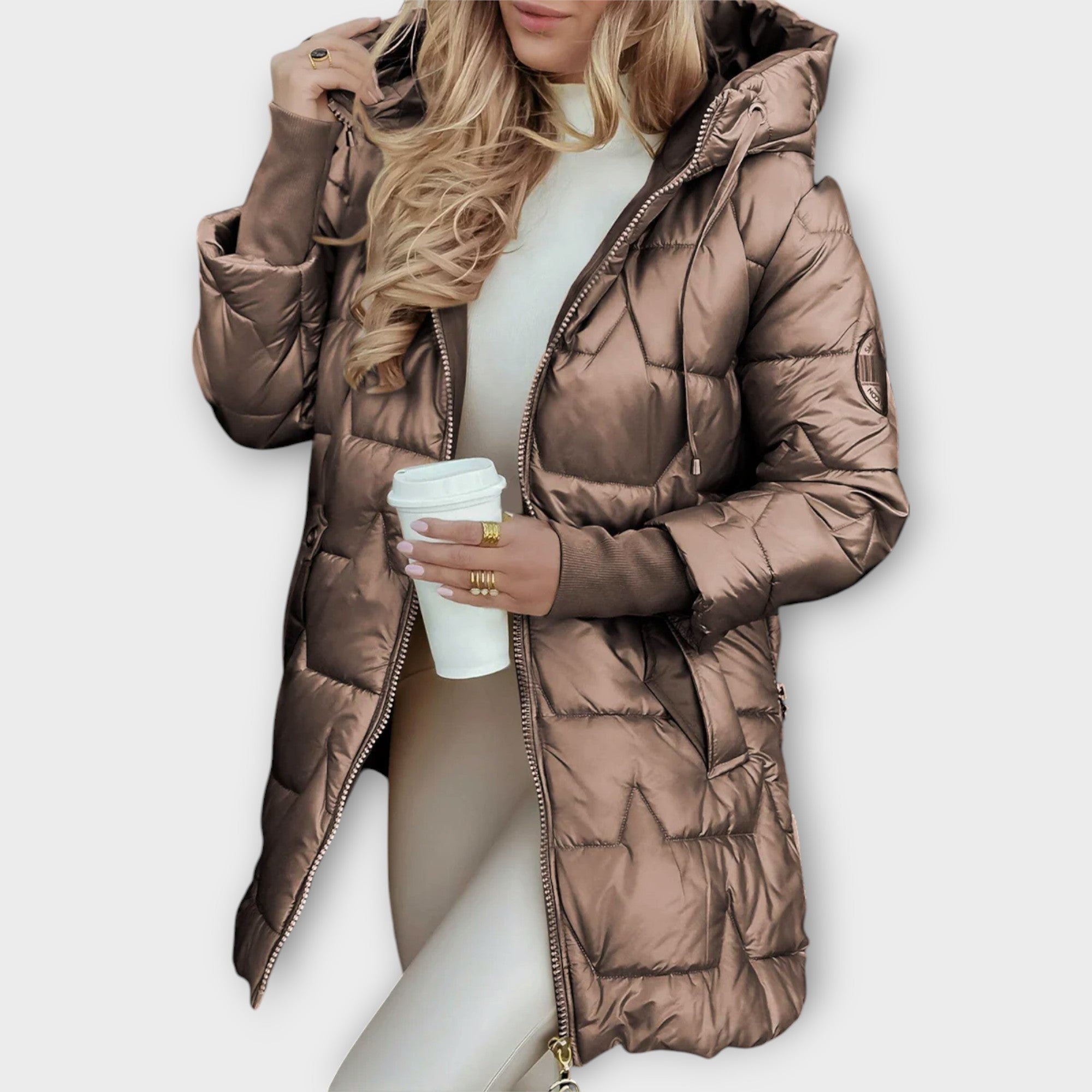 Jenny™ | Elegant Feather Down Coat for a Warm Style and Unmatched Comfort