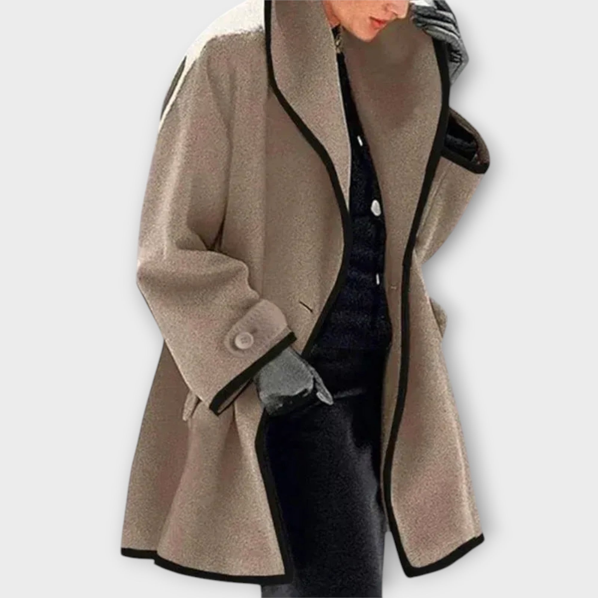 Melissa™ | Elegant Elder Trench Coat for a Sophisticated Look