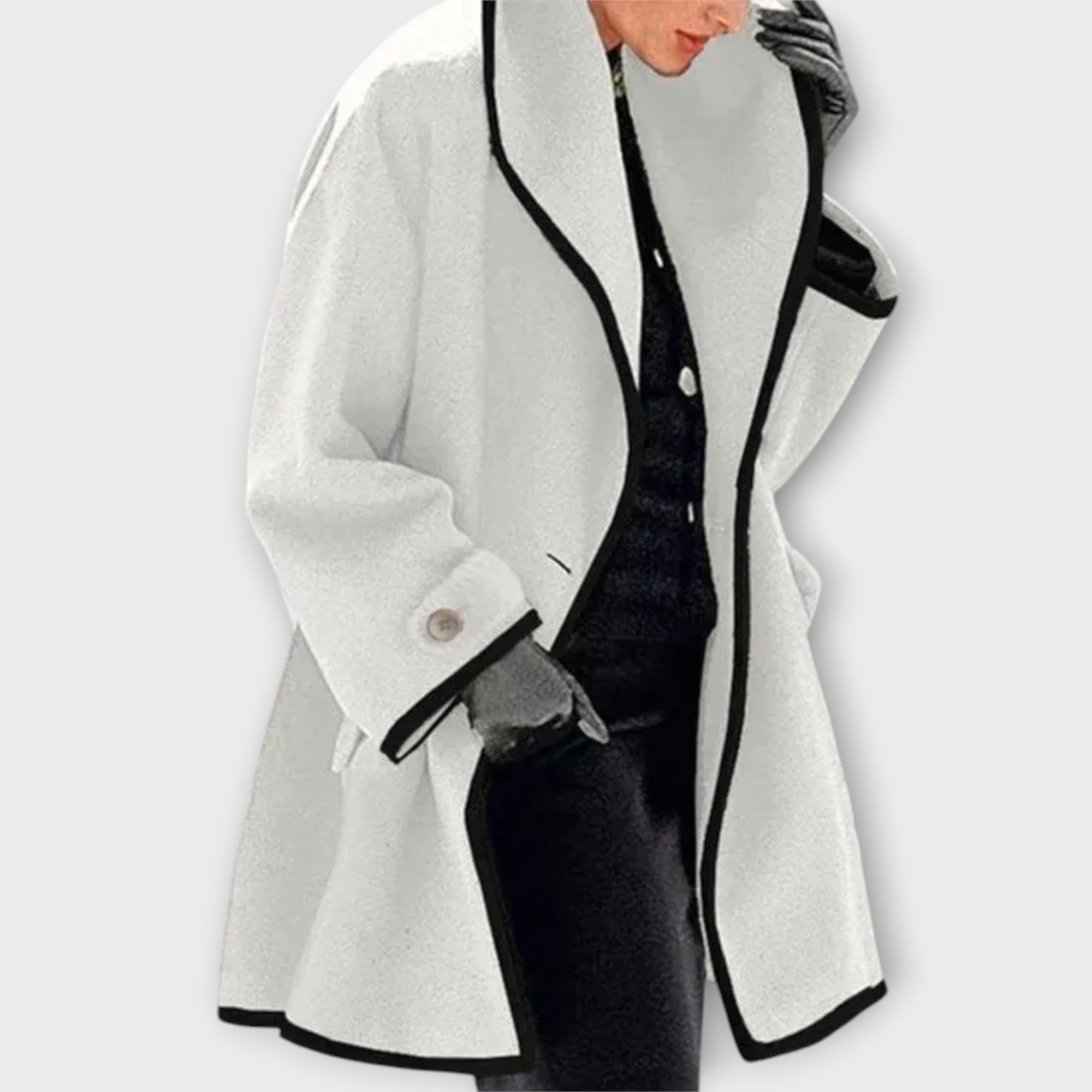Melissa™ | Elegant Elder Trench Coat for a Sophisticated Look