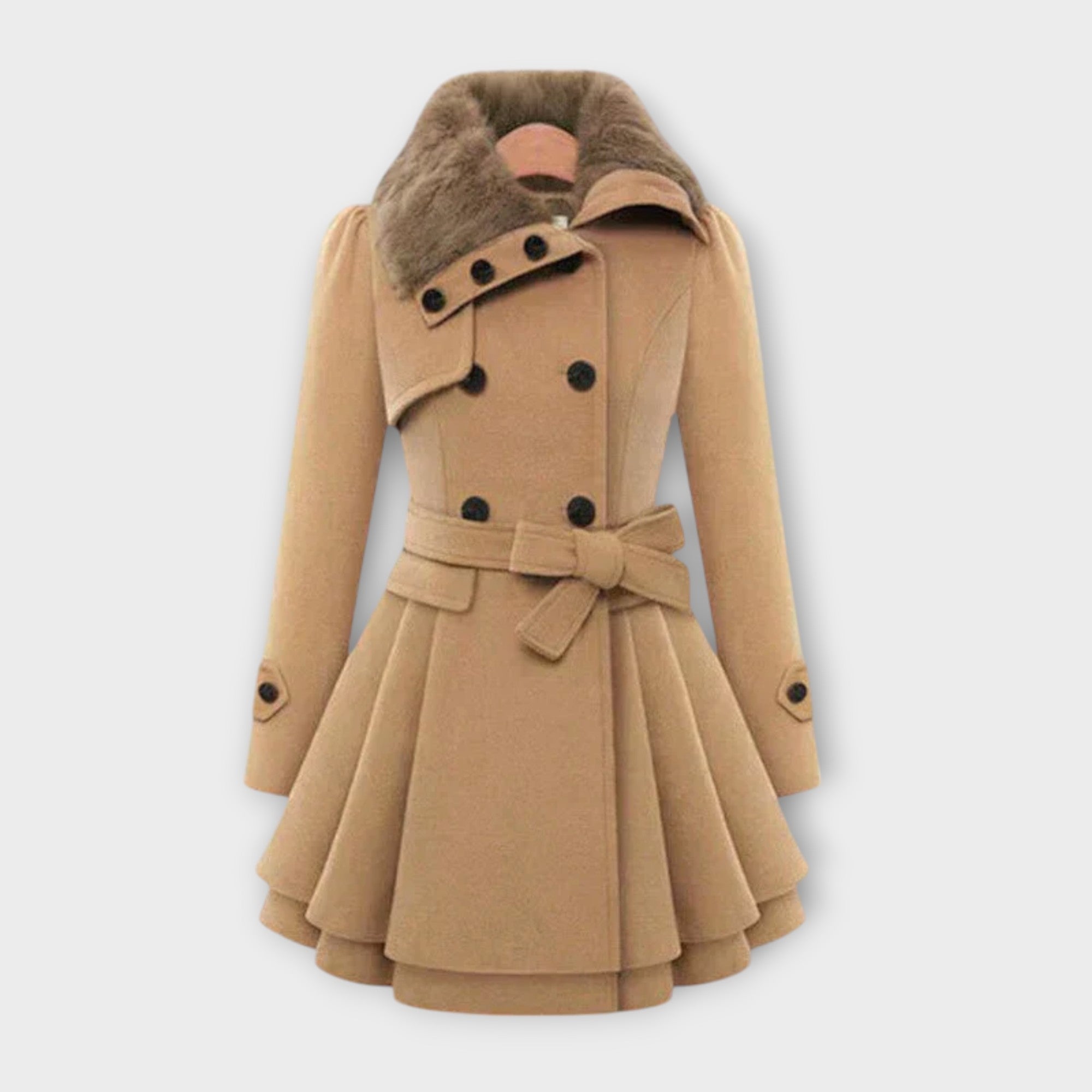 Nora® | Elegant and Comfortable Winter Trench Coat for a Sophisticated Look