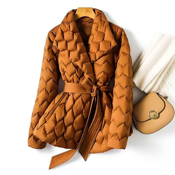 Avery™ - Stylish Quilted Down Coat for a Fashionable and Elegant Look